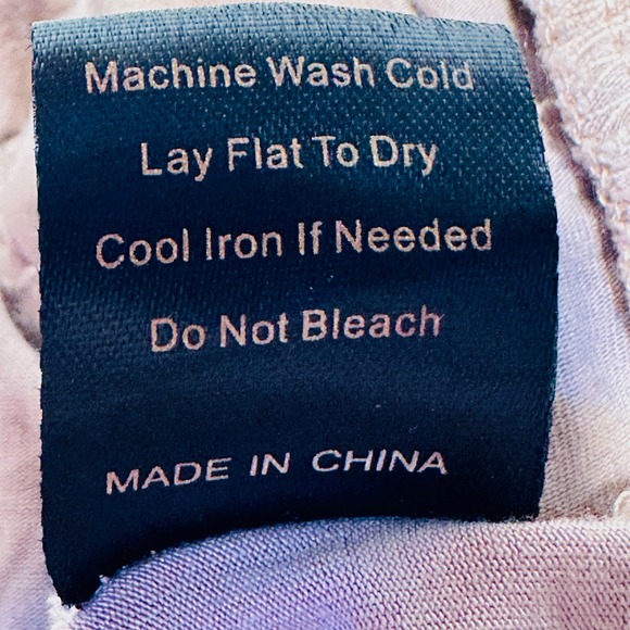 POL Clothing Embroidered Boho Top Womens S Mauve Floral Lace Up SMT505 Bohemian - Picture 8 of 11